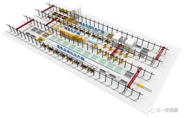 PC构件生产线如何布局？带您全方位解读6种典型布局_17