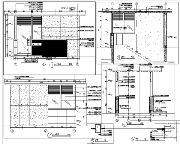 [浙江]滨江精工豪宅居住区屋顶花园景观设计全套园建施工图-人防出入口设计详图