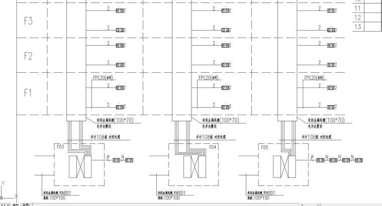 某高层住宅电气设计图纸-综合布线系统图