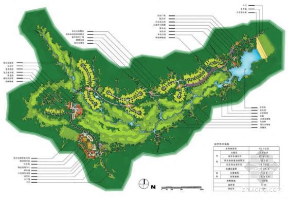 乡村景观规划CAD资料下载-[大连]乡村俱乐部景观规划设计方案