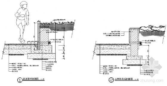 波浪草坪施工详图-4