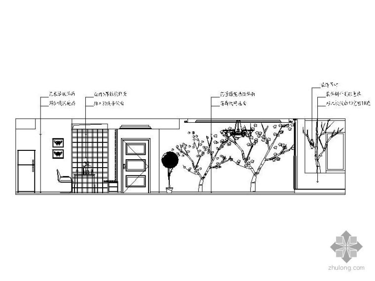 [上海]某小区三室两厅设计图纸（含效果和实景）_2