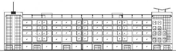 1层招待中心建筑施工图资料下载-某五层商务中心建筑施工图