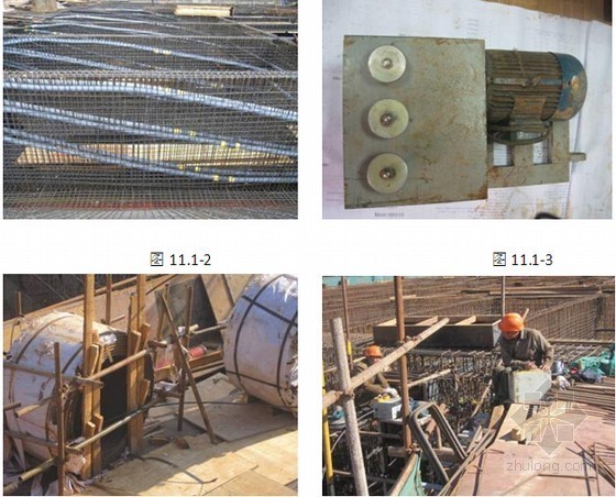 有粘结预应力混凝土超长预应力钢绞线机械穿束施工工法