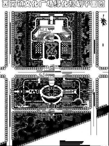 行政广场设景观计资料下载-西岗文化广场规划设计