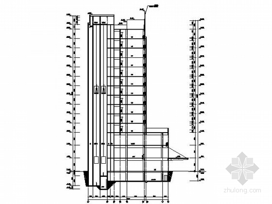 [浙江]某十四层酒店式公寓建筑施工图- 