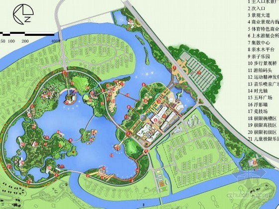 儿童主题公园规划设计资料下载-[盐城]主题公园景观规划方案