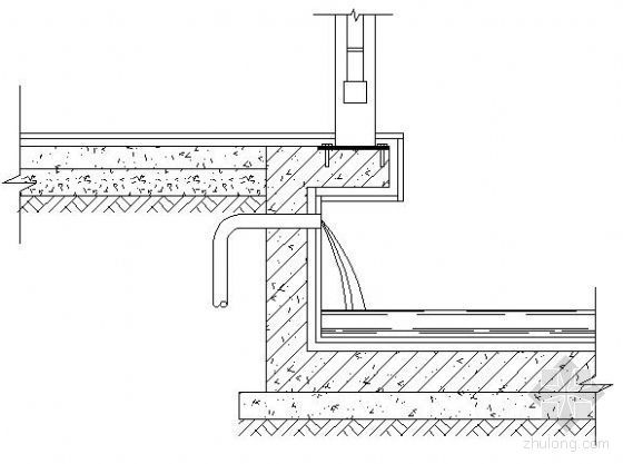 水池断面做法详图资料下载-水池出水口详图