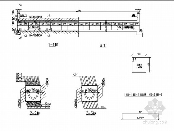 20人行钢筋吊桥设计图资料下载-高铁路基1-φ1.0m钢筋混凝土倒虹吸设计图