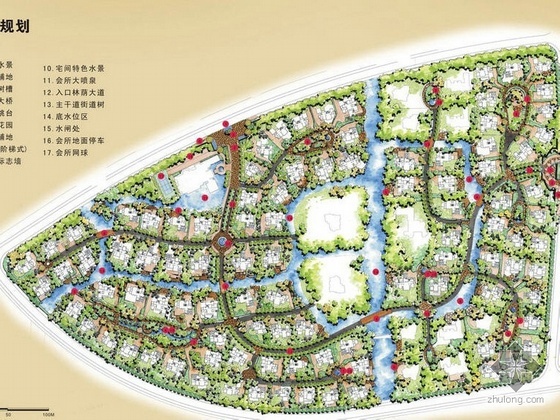 居住区景观方案平面设计资料下载-上海居住区景观方案设计