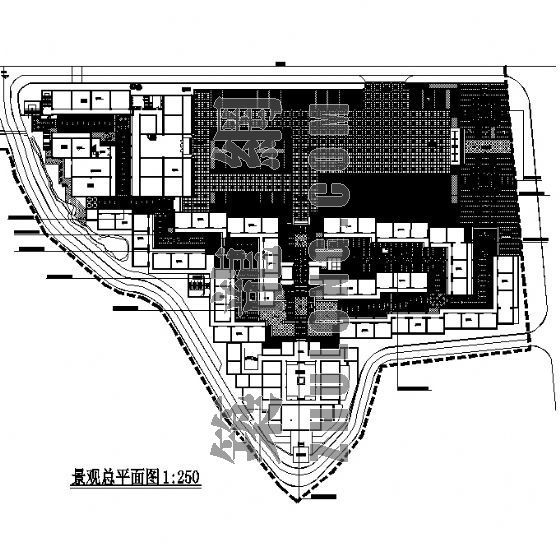 公园广场某区域铺装大样资料下载-云南某公园广场铺装大样图