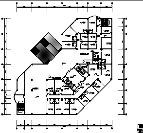 高层欧式风格大型酒店建筑施工图 (4)