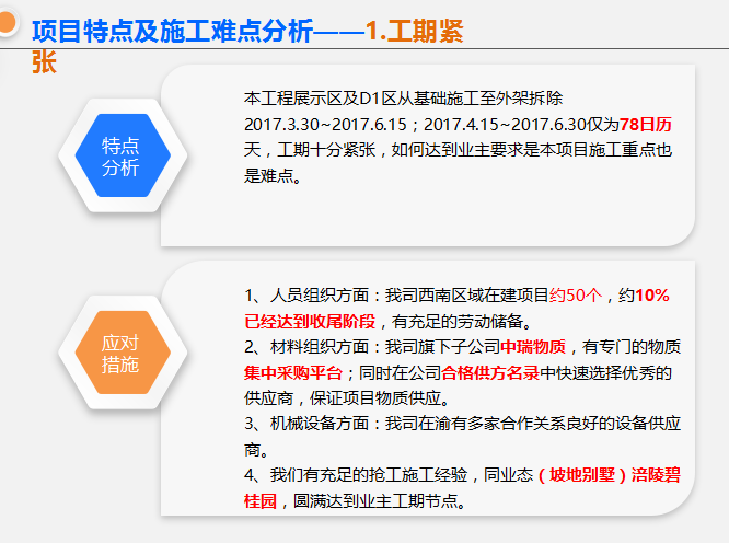 项目施工难特点分析资料下载-[世茂]重庆润一江项目D地块总承包工程施工策划（共73页）