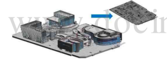 案例：BIM技术在成都高新文化中心的应用-土建模型