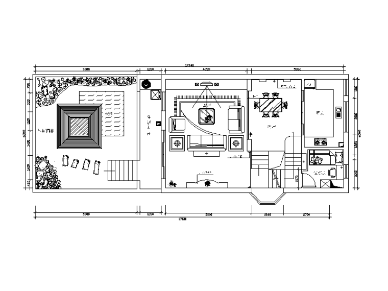 1500别墅建筑图纸资料下载-一套欧式风格别墅设计CAD施工图（含效果图）