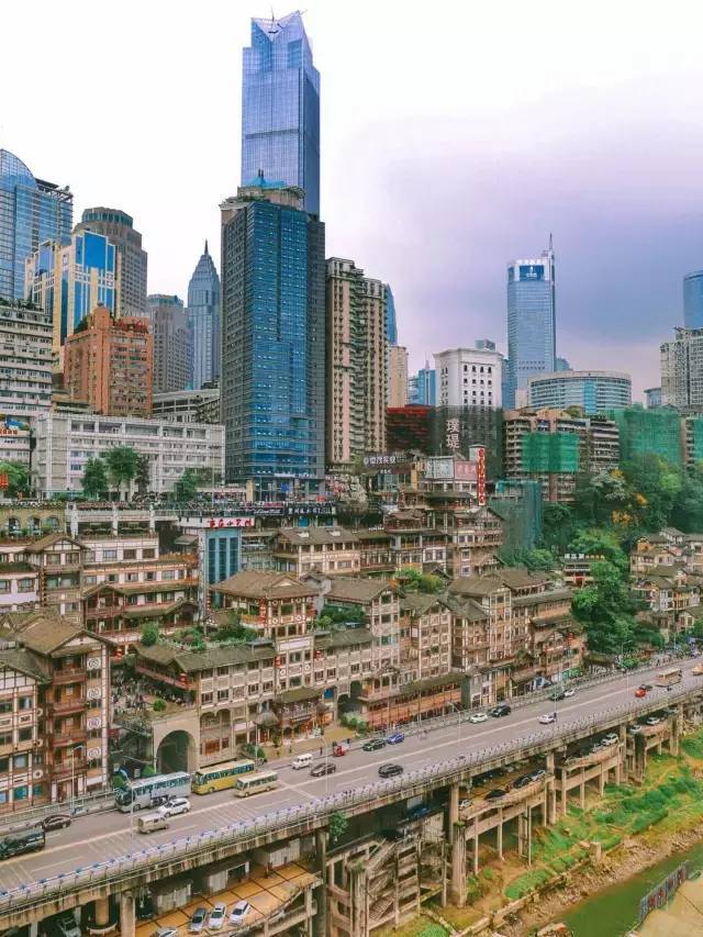 立交桥3d模型资料下载-重庆这张照片！轰动了亚洲，震撼了全世界！