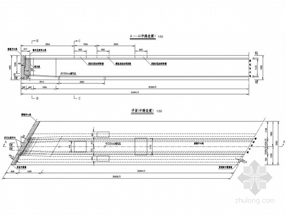 装配式路桥布置图资料下载-30m装配式箱型连续梁上部构造通用图（93张）