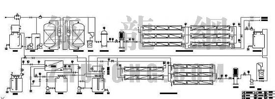 给水水泵房工艺流程图资料下载-某纯水制备反渗透工艺流程图