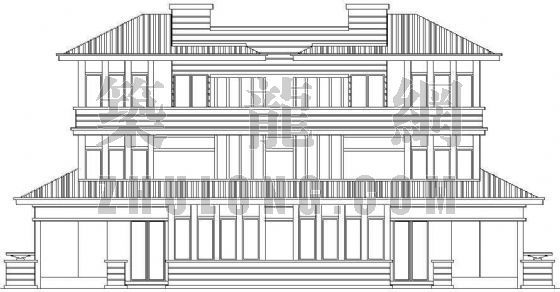 苏州中式别墅建筑设计方案资料下载-某别墅建筑设计方案 （12）