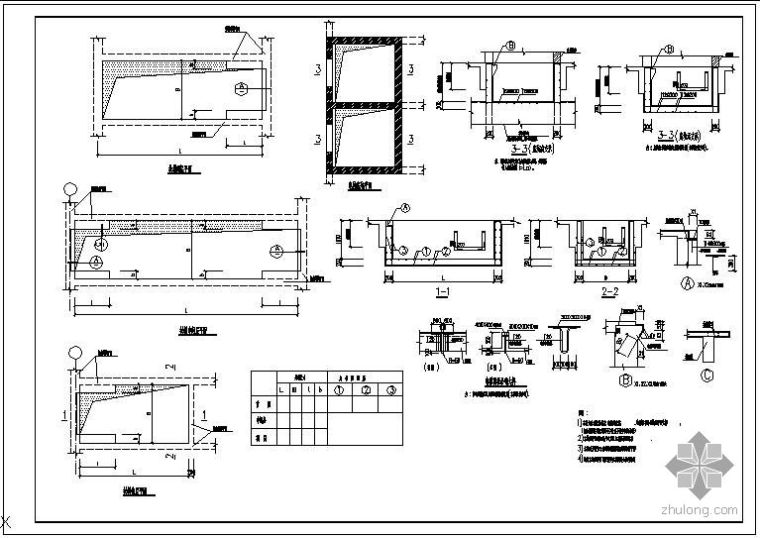 电梯大样CAD资料下载-某电梯与自动扶梯大样节点构造详图