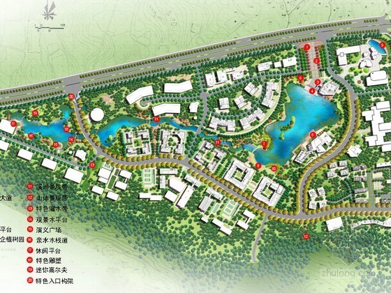 医疗科技园方案设计资料下载-[武汉]生物科技园景观方案深化设计