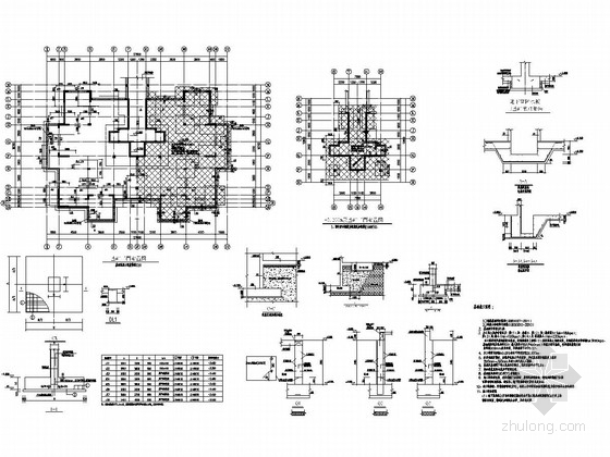 住宅一层平面配筋图资料下载-[安徽]地上5F+1层抗震墙结构多层住宅楼结构施工图