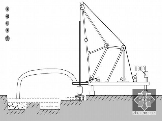 桥梁施工动画演示(41个)-反潜钻flash动画演示