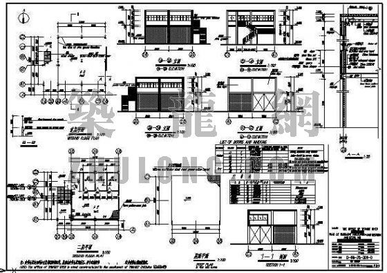 巴基斯坦建筑文本资料下载-巴基斯坦某仓库内钢框架二层办公楼(中英文对照)