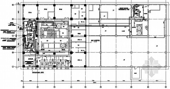 负压真空泵系统图纸资料下载-[天津]某商业大楼给排水系统改造施工图纸（含原图）