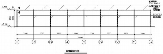 8米跨钢屋架资料下载-6米跨钢屋架结构施工图