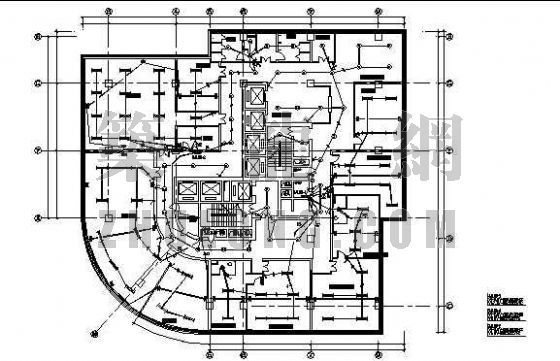 建筑装修做法计算资料下载-高层建筑装修照明图