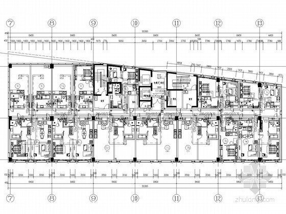 高层酒店办公建筑施工图资料下载-[上海]高层酒店办公综合建筑空调通风系统设计施工图