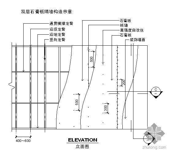 中学室内装修一览表资料下载-北京某通信机房楼室内装修施工组织设计（鲁班奖）