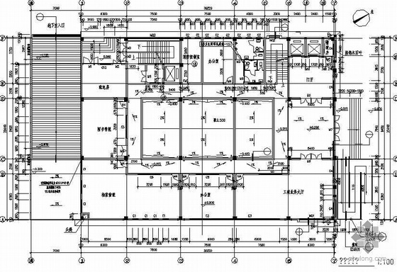 [龙湾]某四层工商所建筑结构施工图-2