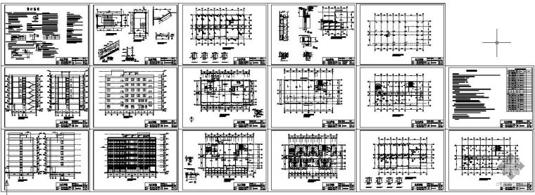 宾馆大楼建筑结构设计资料下载-[学士]某六层框架宾馆毕业设计(含计算书、建筑结构设计图)