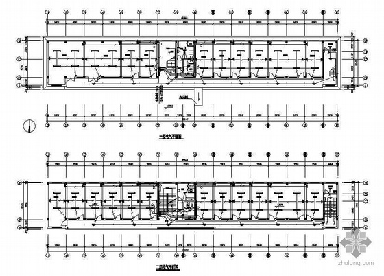 [金华市]某四层办公楼建筑结构水电施工图- 