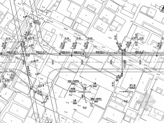 城市支路改建施工图资料下载-[安徽]城市道路改建工程给排水及弱电施工图设计