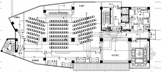 17层办公楼施工横道图资料下载-某局17层办公楼室内装修强电消防报警施工图