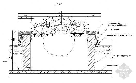 广场树池详图-2