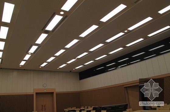 [日本]建筑工程室内装饰装修工程优秀做法图片展示（300余页）-会议室吊顶