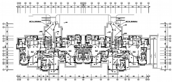 苏北住宅设计图资料下载-湖南某高层住宅小区电气设计图