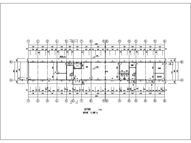 楼梯平立剖图资料下载-多层宾馆酒店建筑设计施工图CAD