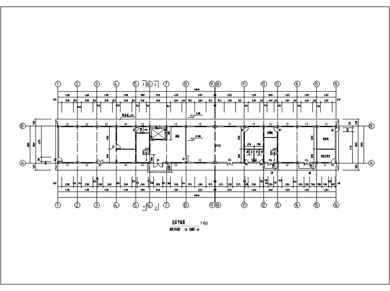 宾馆酒店建筑设计cad资料下载-多层宾馆酒店建筑设计施工图CAD