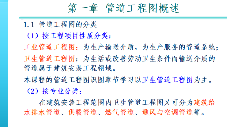 化工厂管道布置图资料下载-暖通空调及水工程管道安装工程识图（169页）