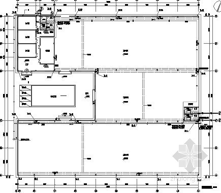 单层厂房dwg资料下载-[山东]单层厂房给排水消防施工图
