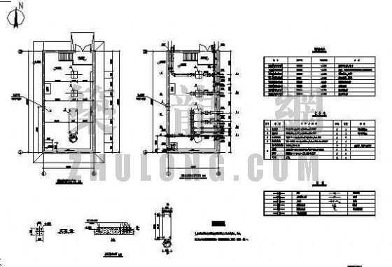 地下消防水池及泵房施工图资料下载-某半地下消防水池及泵房施工图