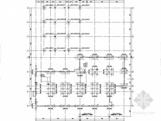 钻孔桩CAD图资料下载-[安徽]11层框架结构中医院门急诊综合楼结构施工图（钻孔扩底灌注桩）