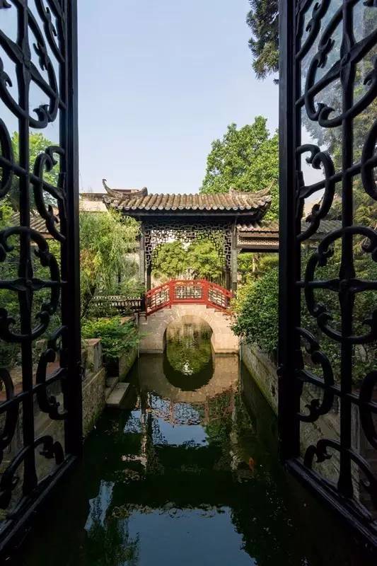 中国古代建筑素材资料下载-框景，中国古代建筑创造出来的别样美景！