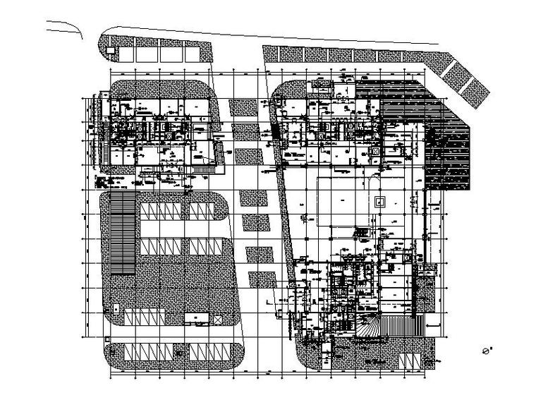 [浙江]高层框架结构县级现代风格机关办公楼建筑施工图-高层框架结构县级现代风格机关办公楼建筑