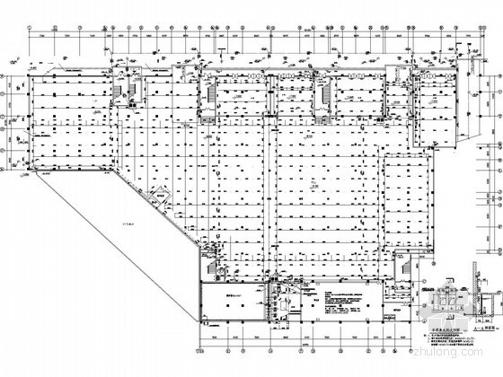 生活广场施工图资料下载-大型生活广场给排水施工图纸（虹吸雨水）